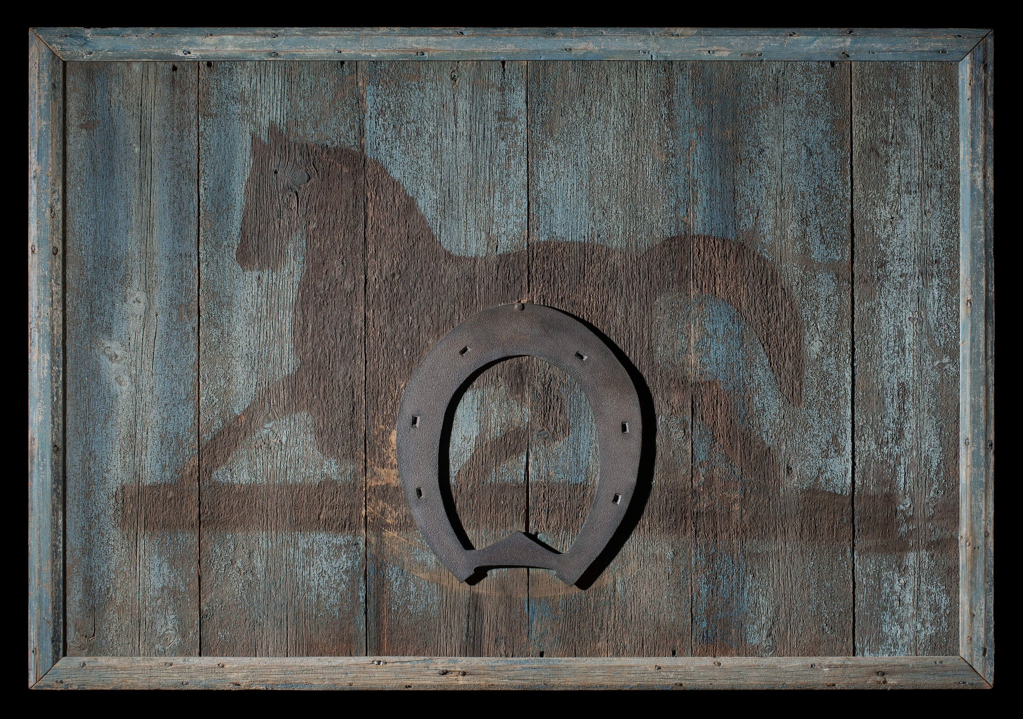 A Spectacular Figurative Farrier's Trade Sign