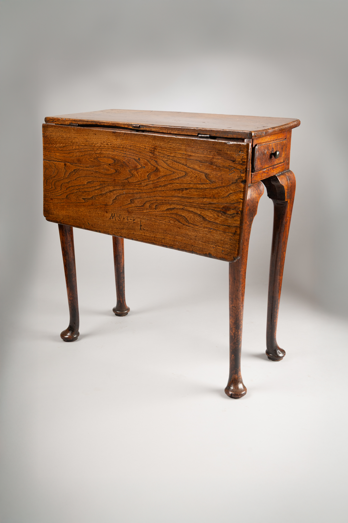 Rare and Elegant Provincial Georgian Drop Leaf Table