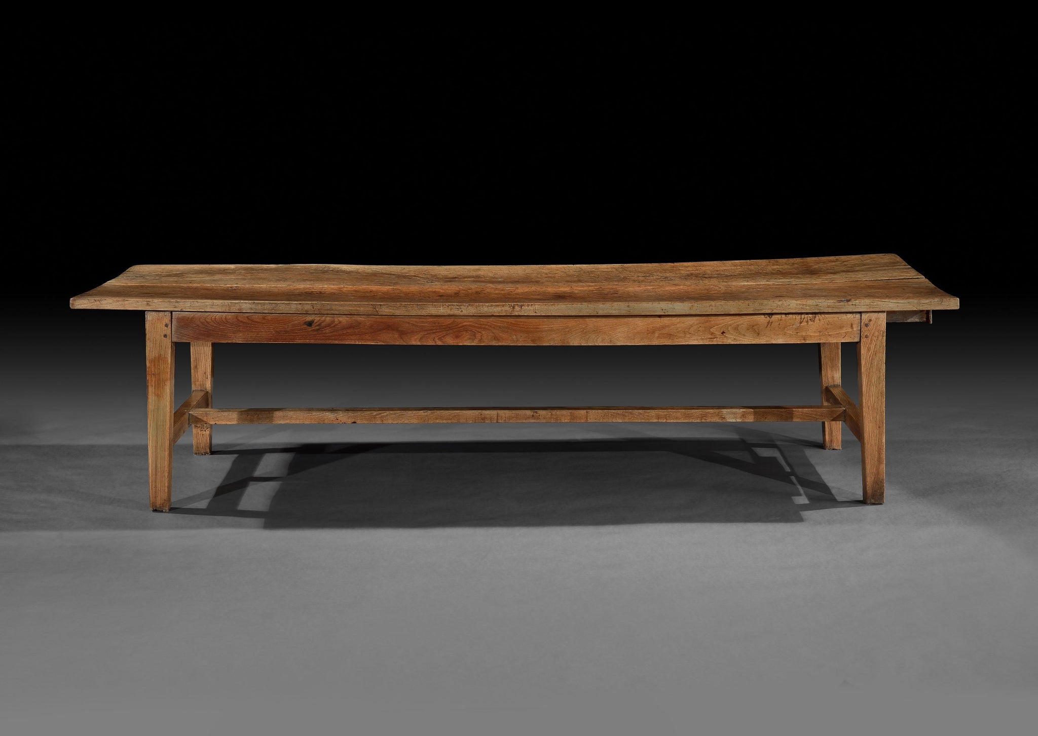 Exceptional Large Scale Vernacular Farmhouse Dining Table