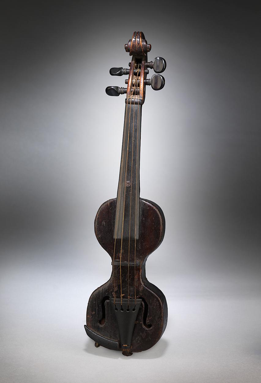 Remarkable Primitive "Make Do" Pochette Violin