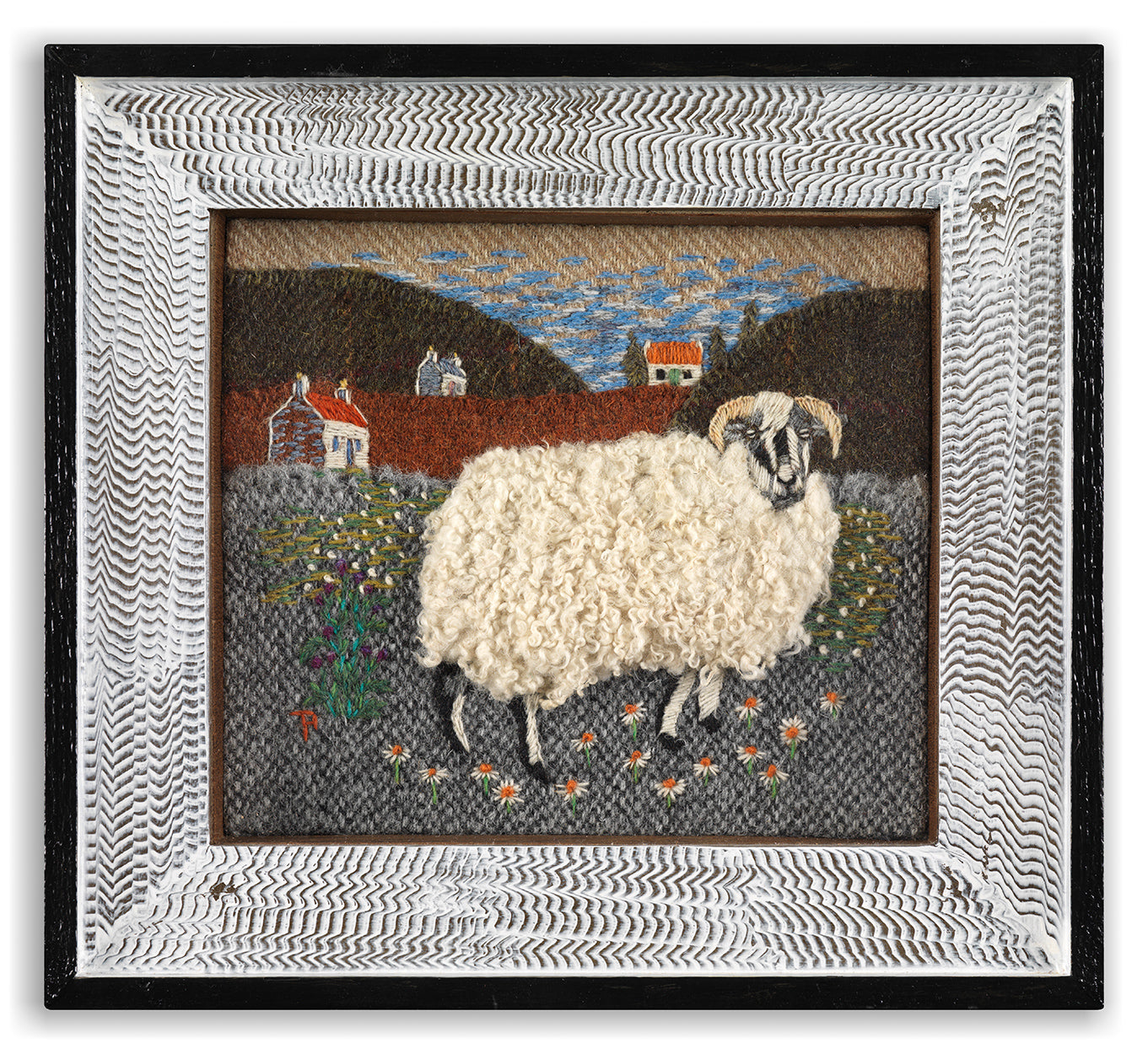 Ewe and Shielings in Raw Wool