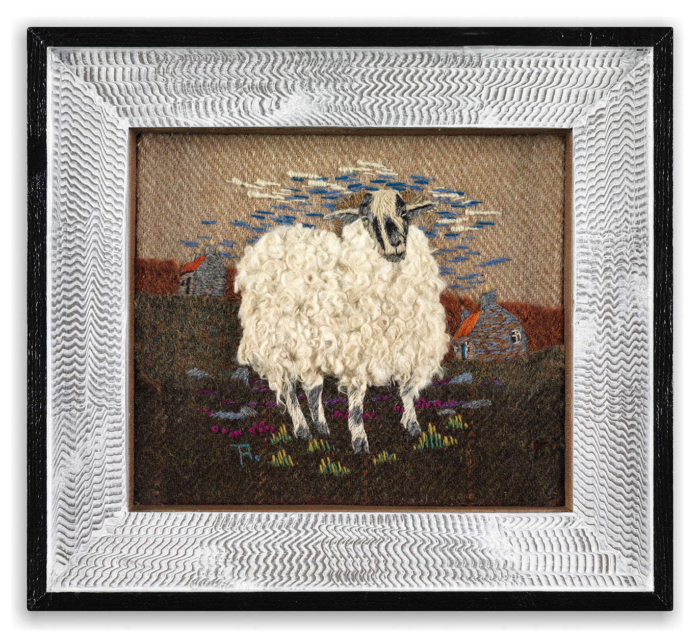 Ewe and Shielings in Raw Wool