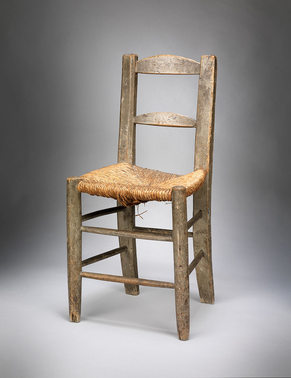  Delightful Provincial Rush Sated Side Chair 