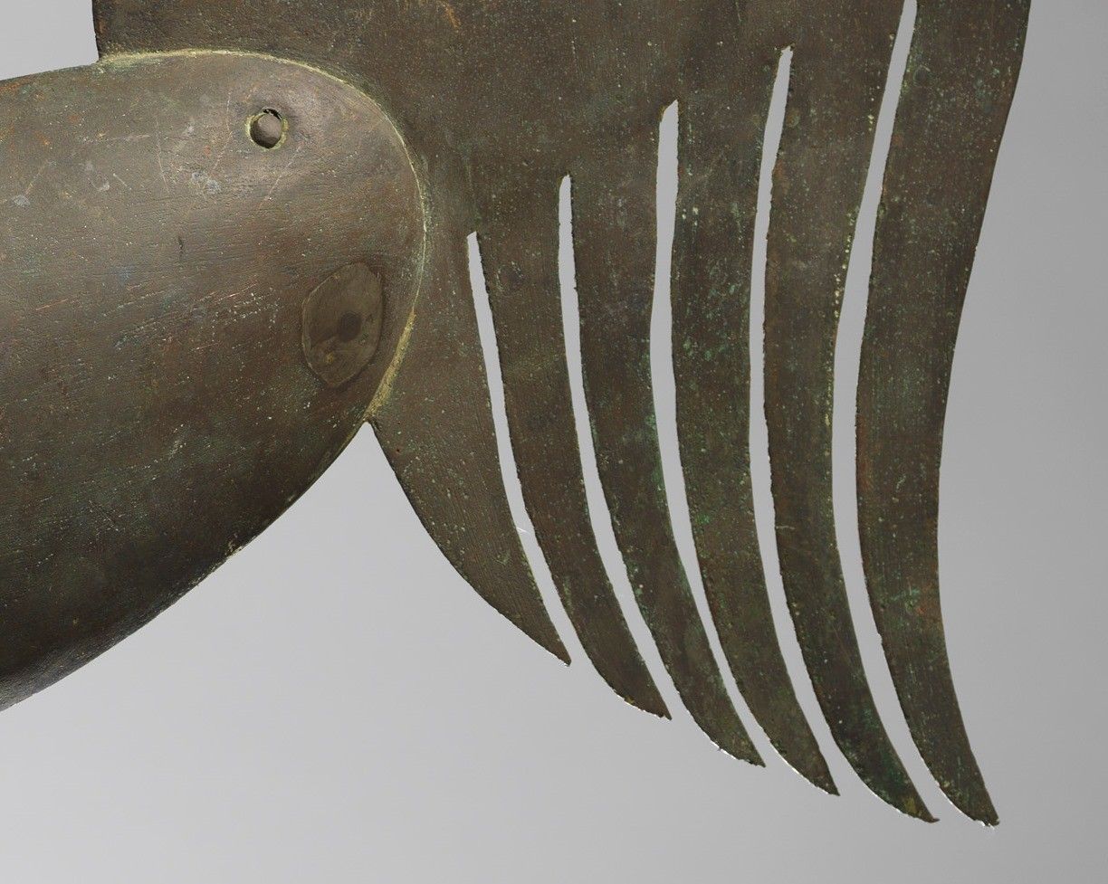 Rare Georgian Full Bodied Cockerel Weathervane