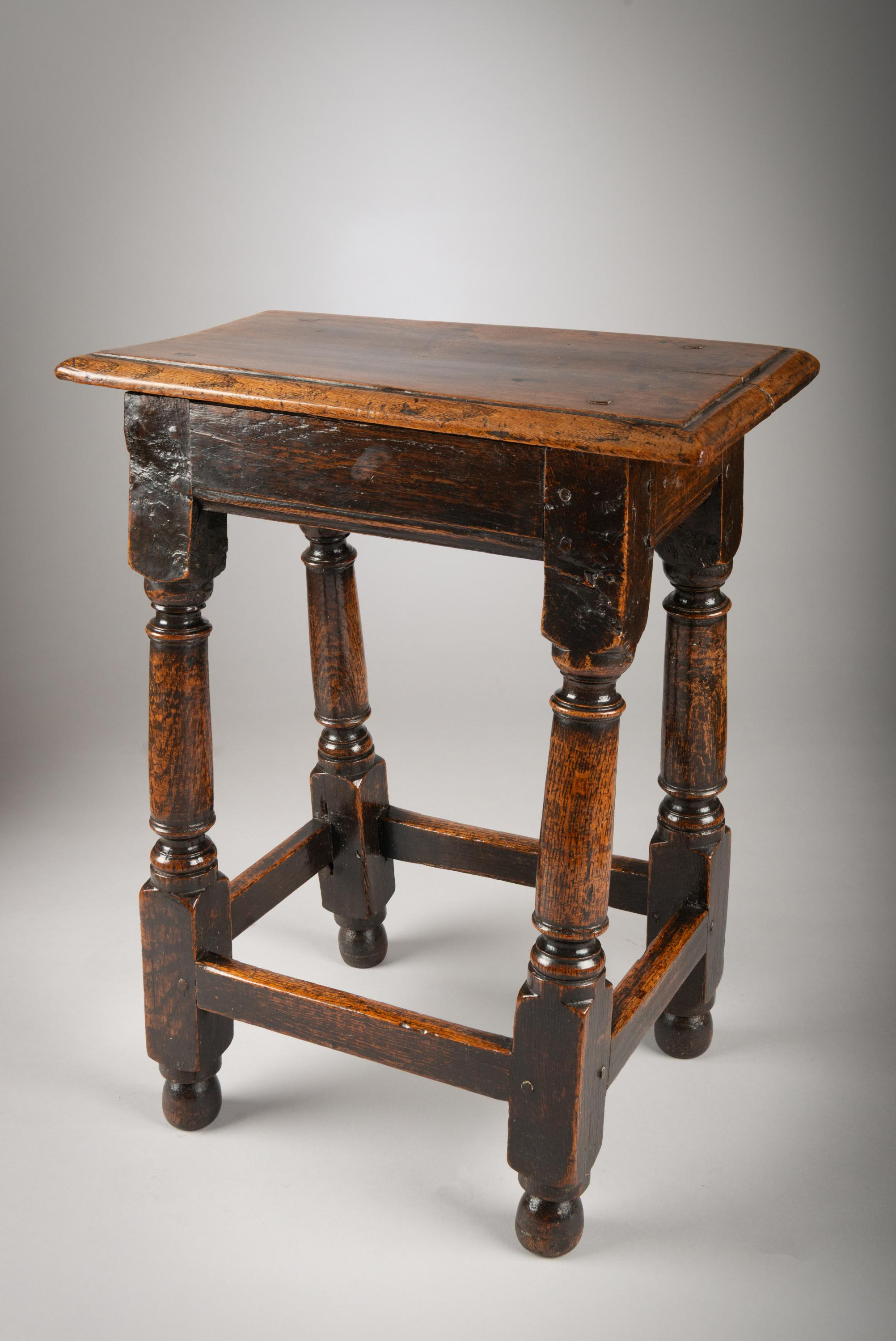 Joined Stool Exemplary Early Joint Stool – Robert Young Antiques