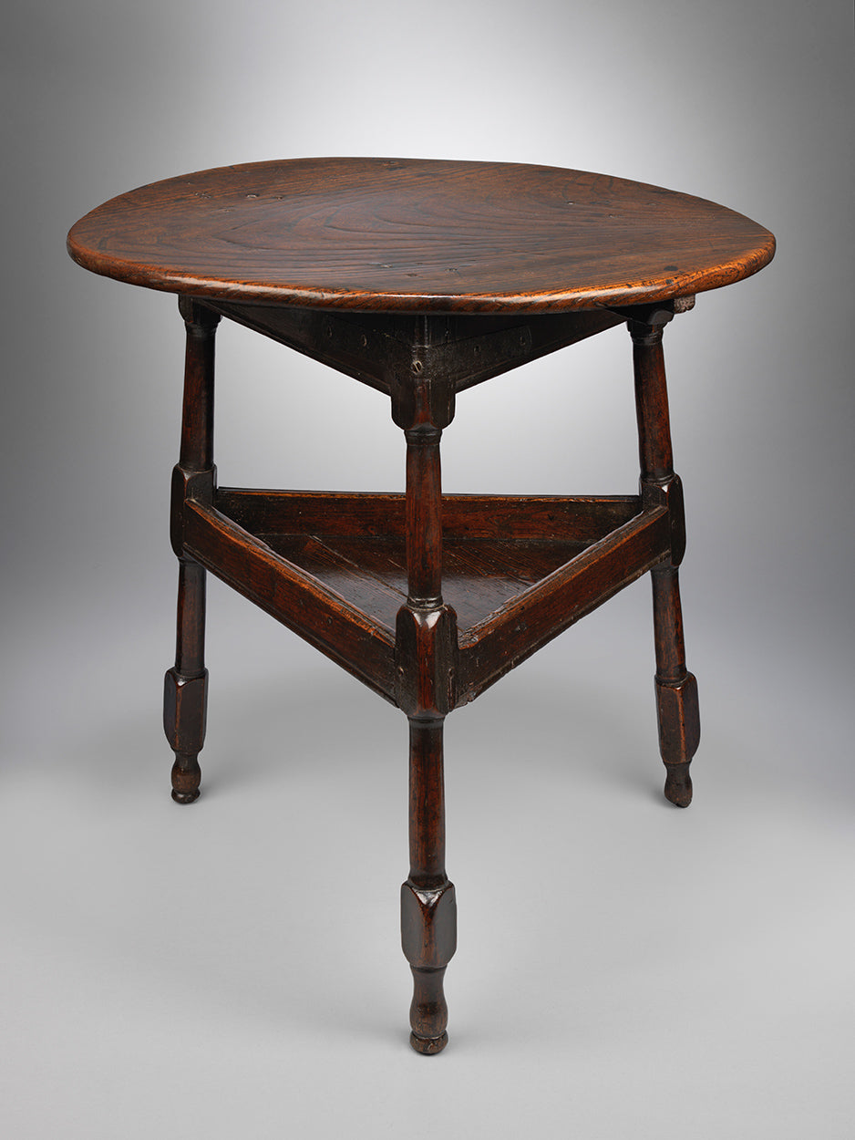 Notable Queen Anne Period Two Tier Cricket Table