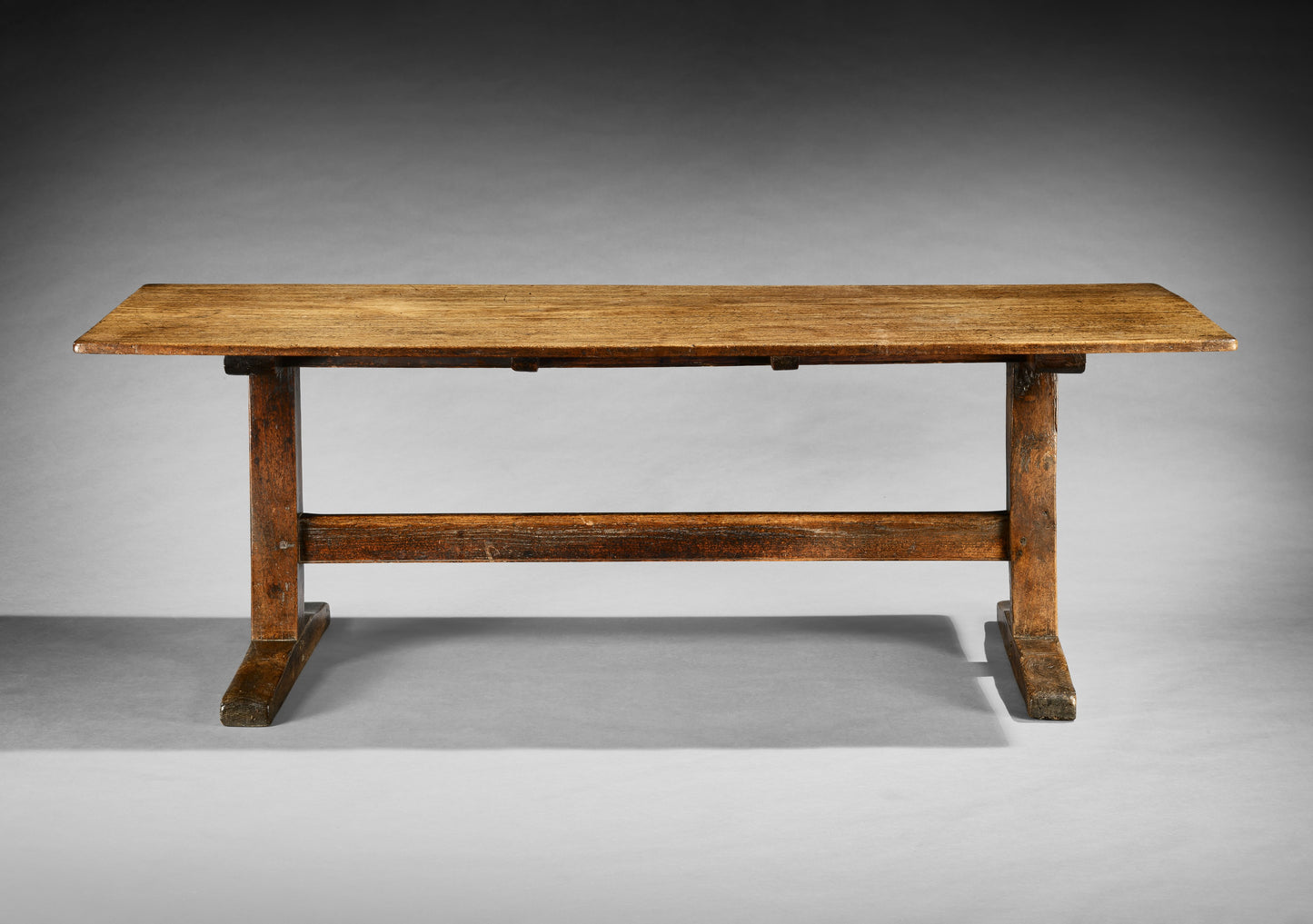 A Classic Georgian Style "T" Trestle Dining Table
