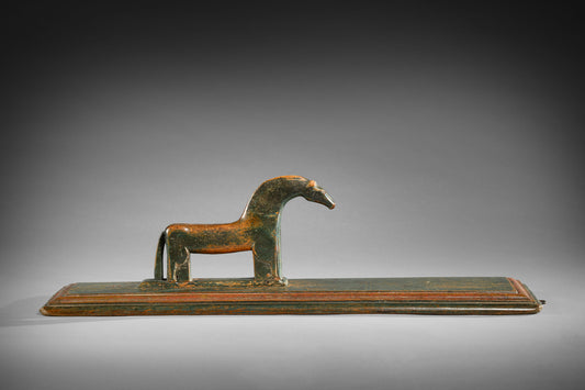 Stylised Horse Handled Love Token Mangleboard
