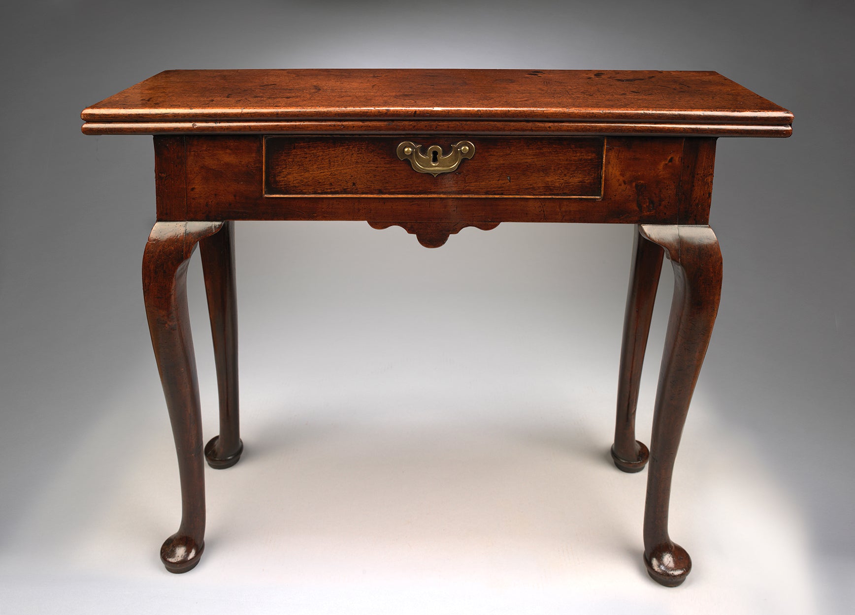 An Unusual Georgian Provincial Fold-Over Top Side or Tea Table – Robert ...