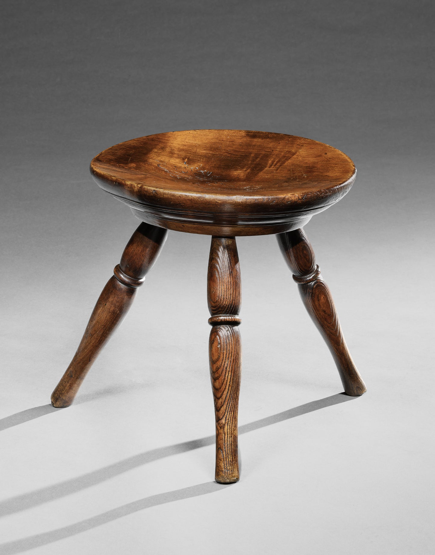 Traditional Thick Top Milking Stool-RESERVED