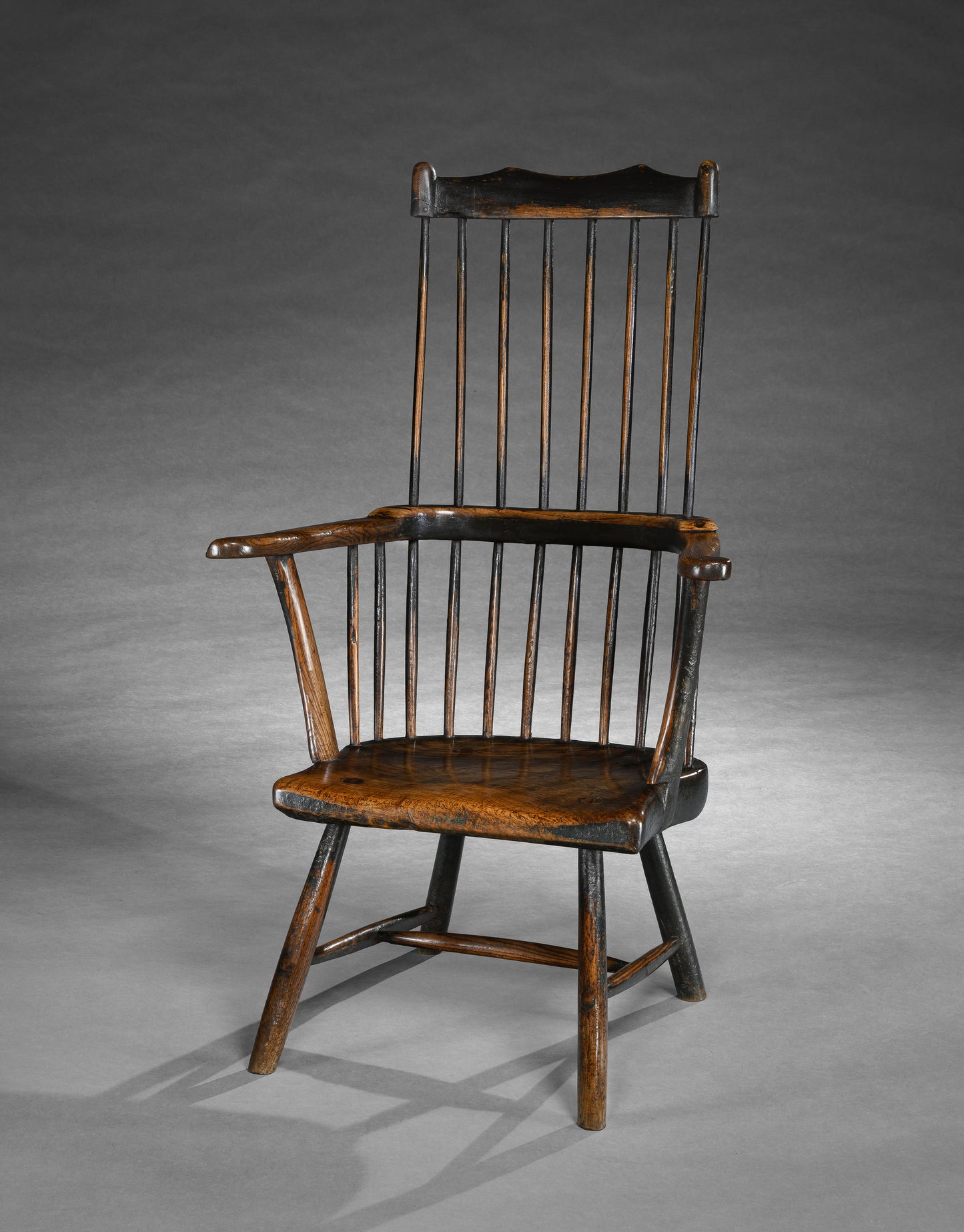 Handsome Georgian Vernacular Comb Back Windsor Chair – Robert Young ...