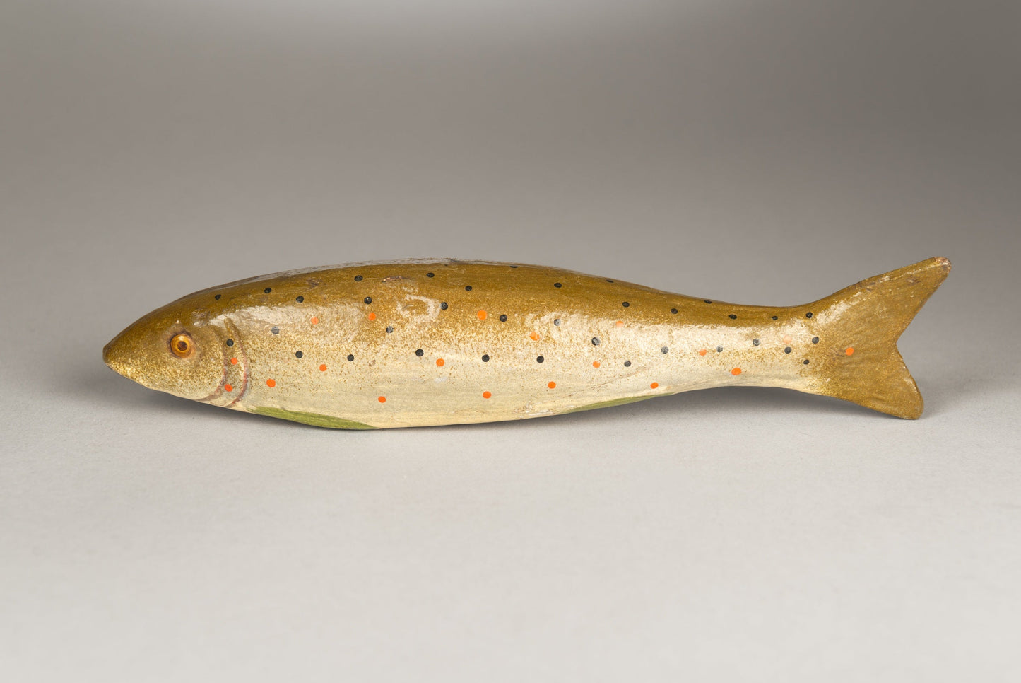 Unusual Swell Bodied Fish Form Confectionary Box