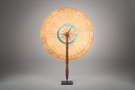 Rare and Interesting Rotating Circular & "Fortune Telling" - "Fire Screen"