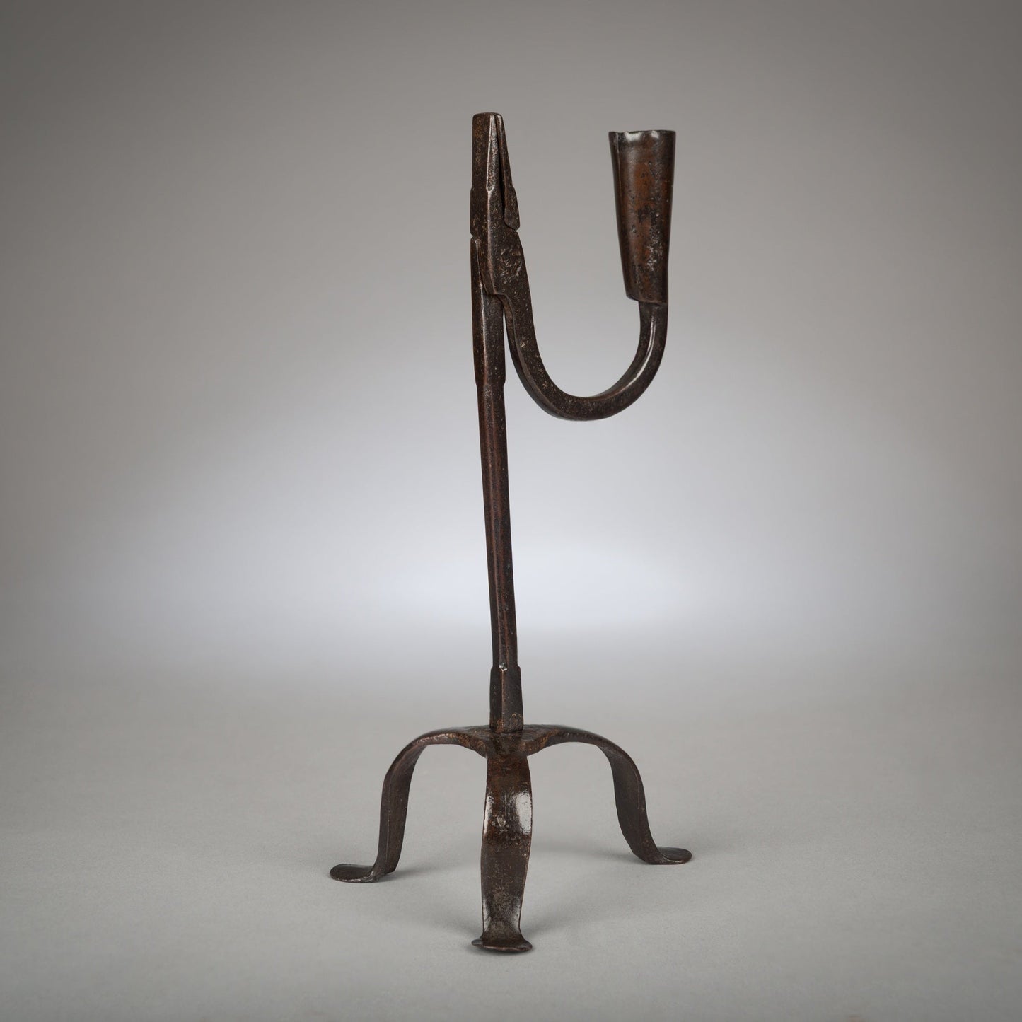 Good Georgian Tripod Based Table Lighting Device