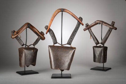 A Group of Three Early Sheep Bells