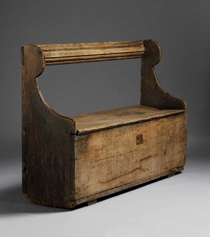 Early Box Seated Sword Chest
