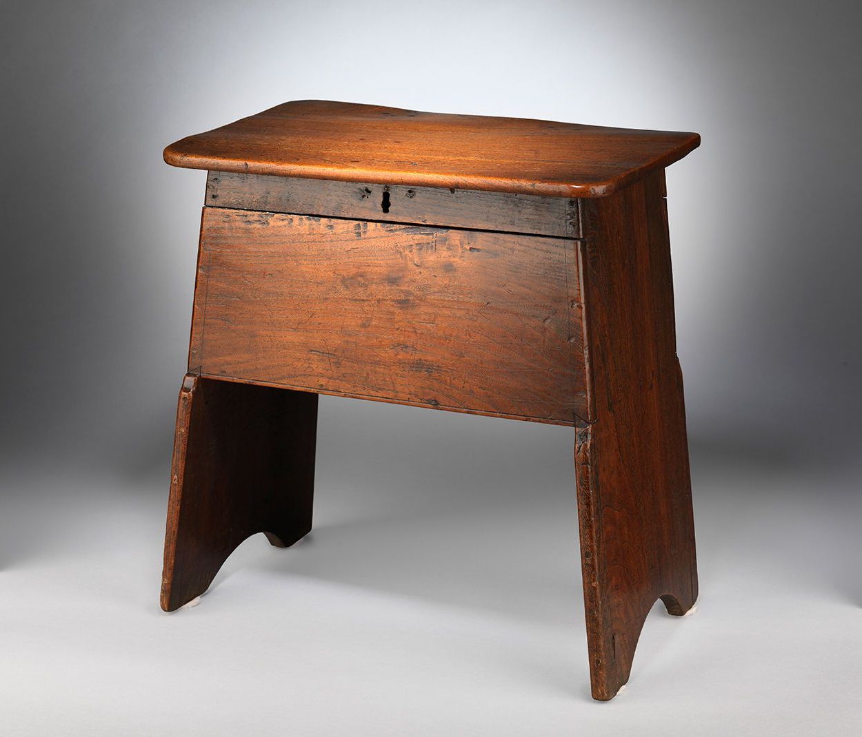 Primitive Georgian Antique Box Top Stool – Robert Young Antiques