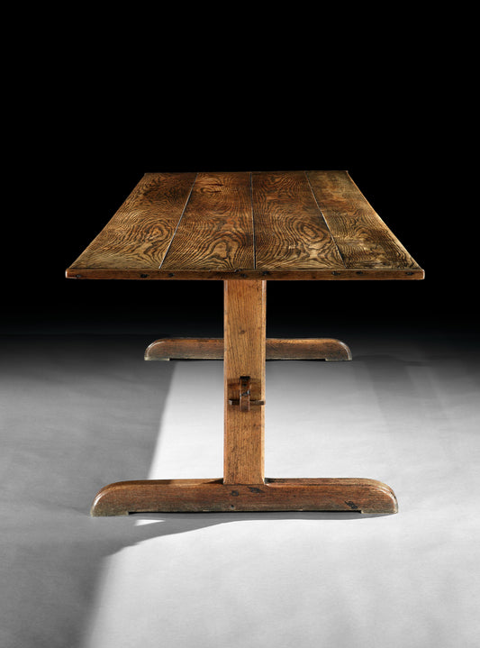 Exemplary Georgian Vernacular "T" Trestle Table