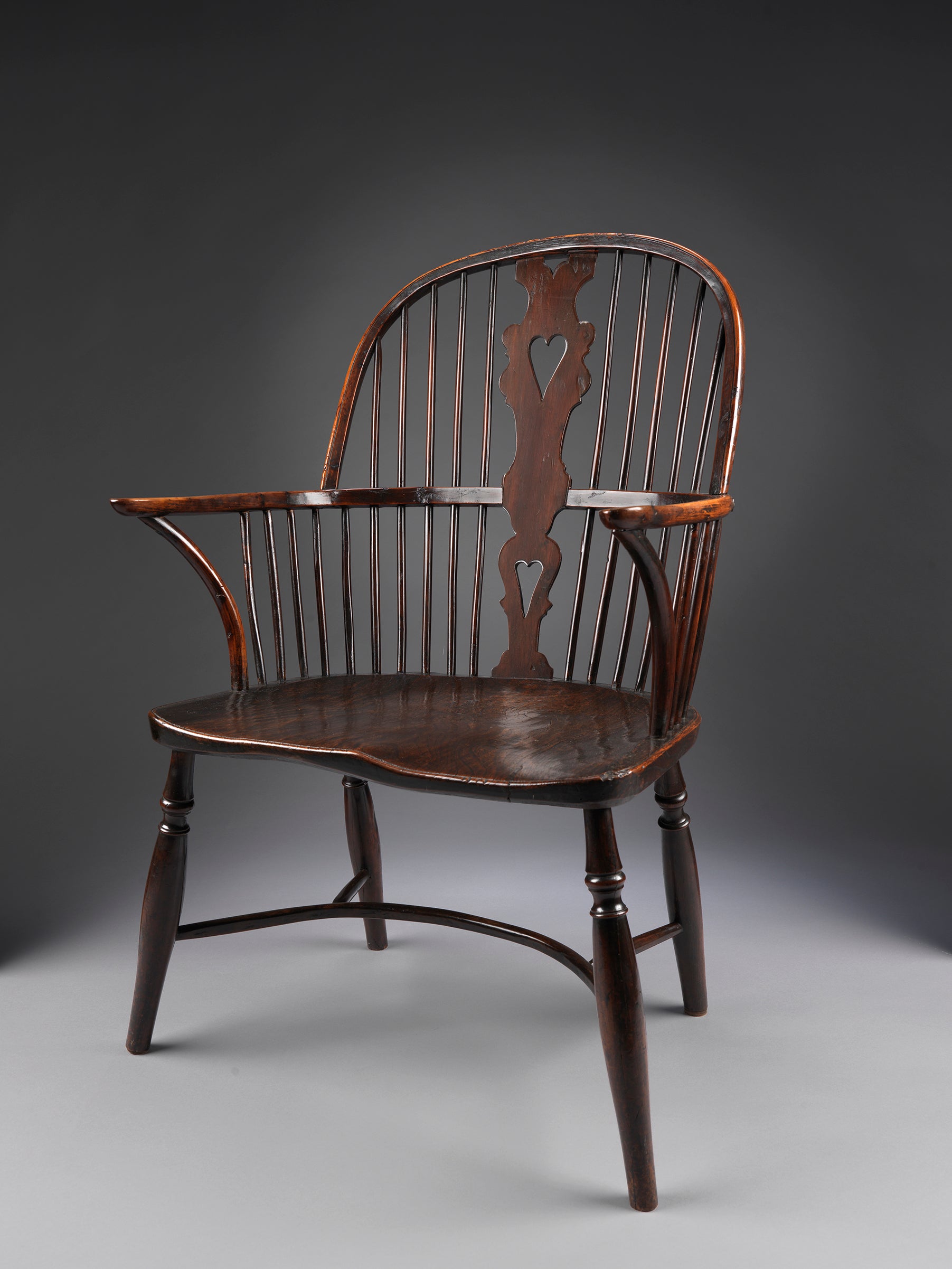 Extraordinary Generously Proportioned Windsor Bow Back Armchair