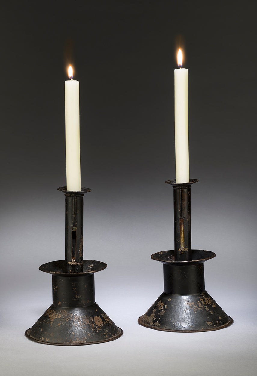 Pair of Adjustable Student's Candlesticks