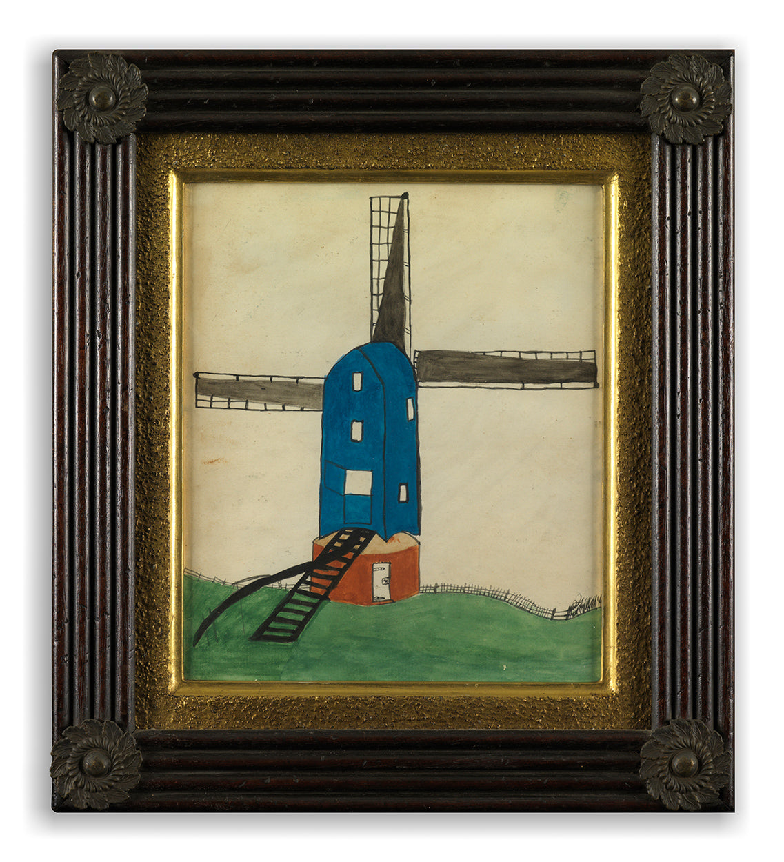 Engaging Naïve School Study of a Windmill