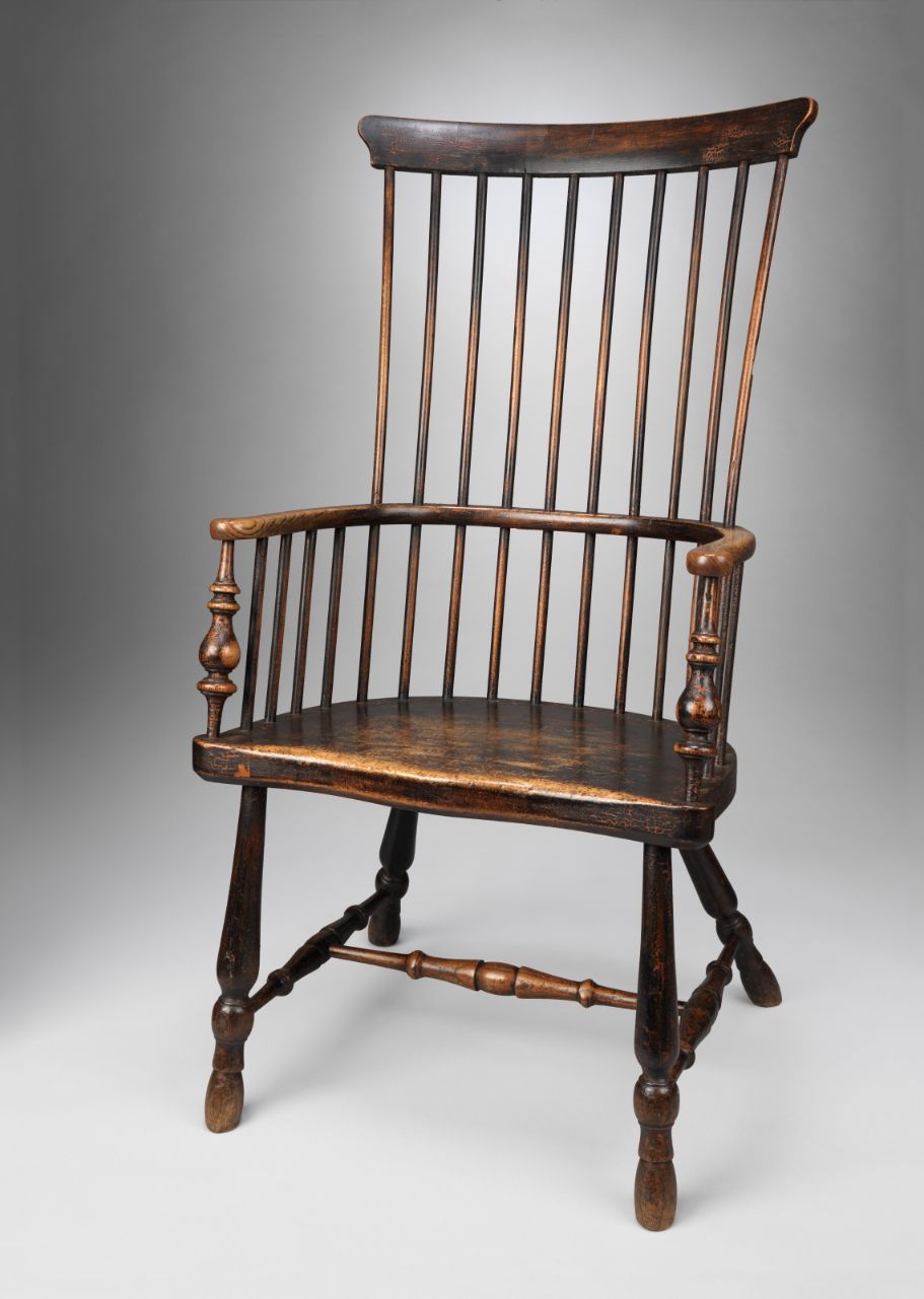 A Handsome Windsor Comb Back Armchair