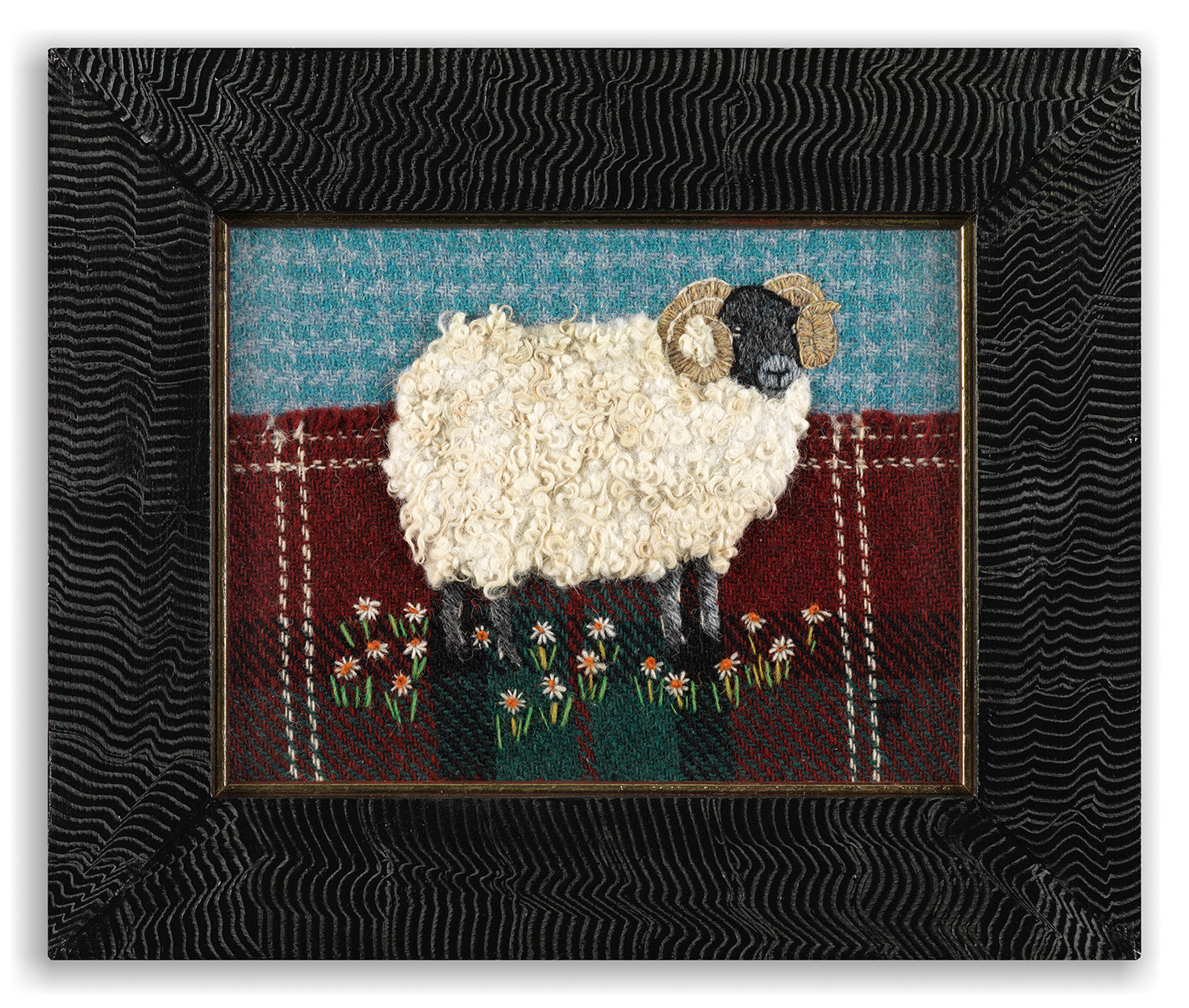 Ram in Tartan Field