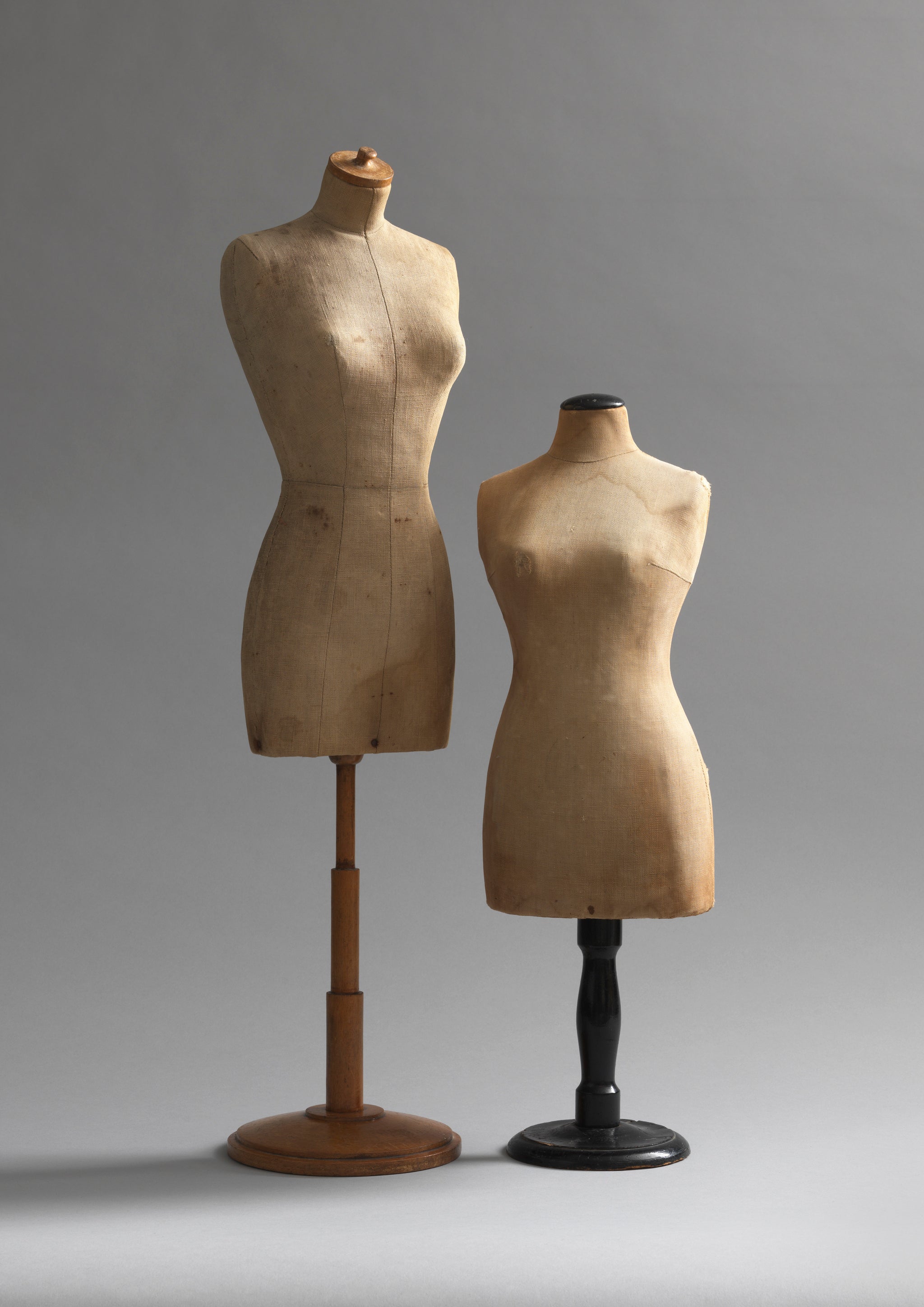 Two Rare Miniature Display Mannequin