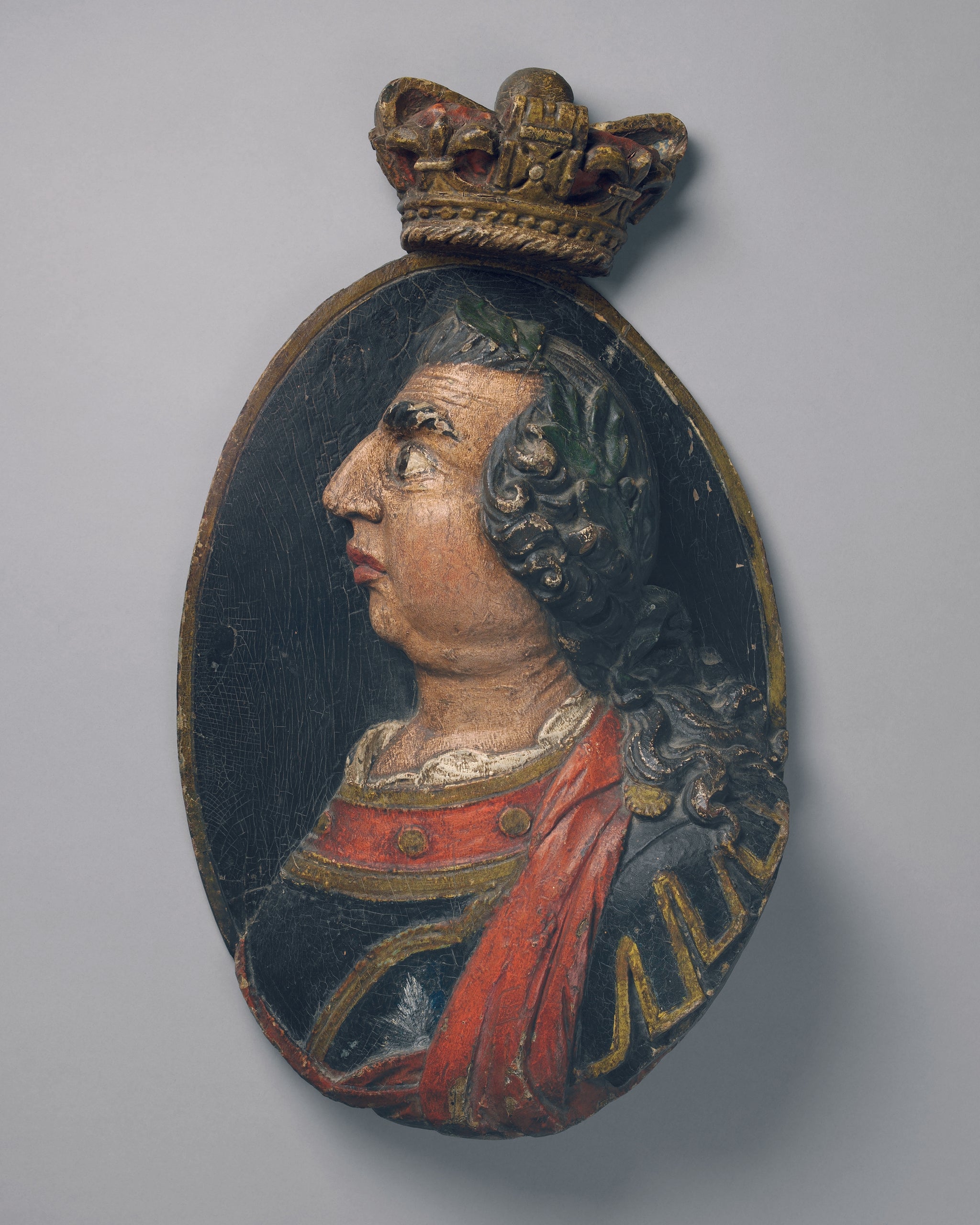 Rare Profile Relief of King George III