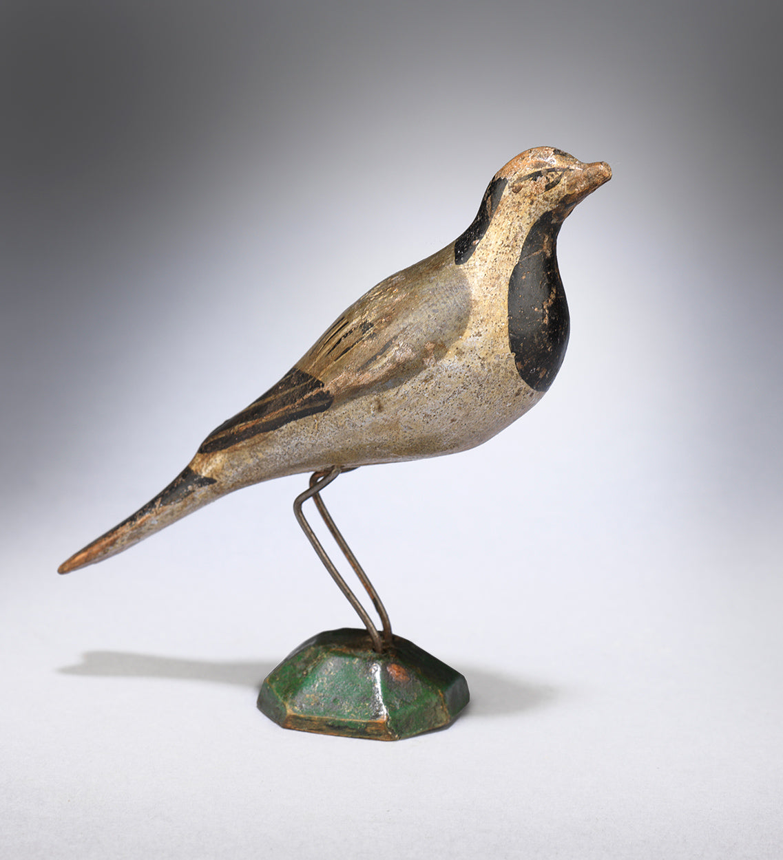 Delightful Traditional Folk Art Songbird