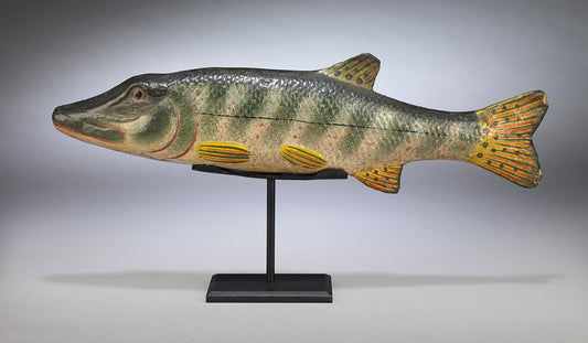 Fine Vintage Fish Form Confectionary Box