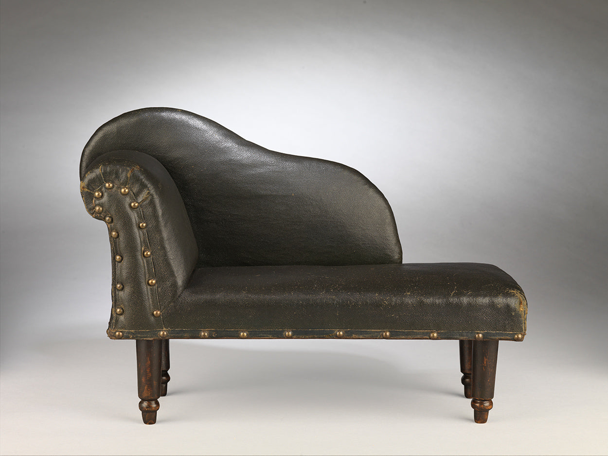 A Rare and Delightful Miniature Scroll Back Day Bed