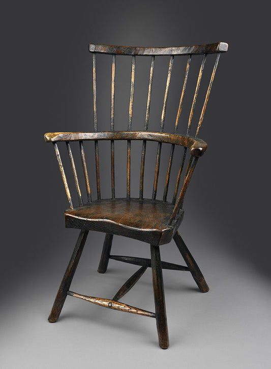 Extraordinary and Fine Primitive Comb Back Windsor