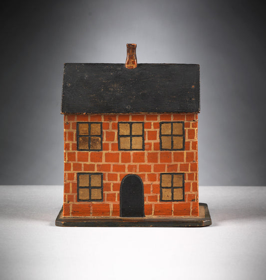 Delightful Primitive Folk Art House Model
