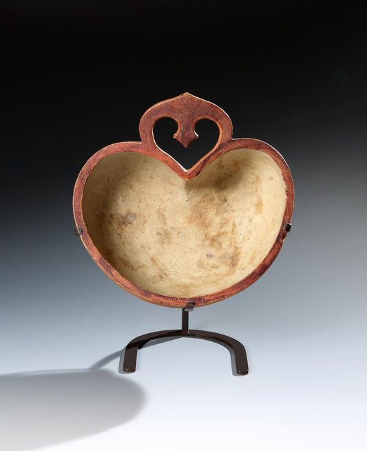 Delightful Double Heart Form Bride's Bowl