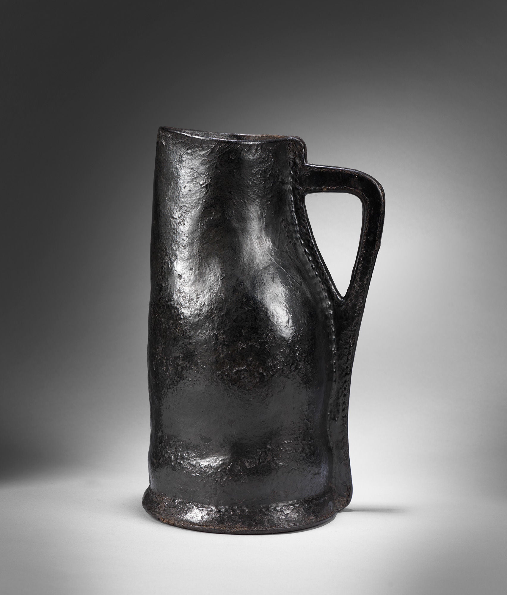 Remarkable Early Baluster Form "Bombard" or Ale Jug