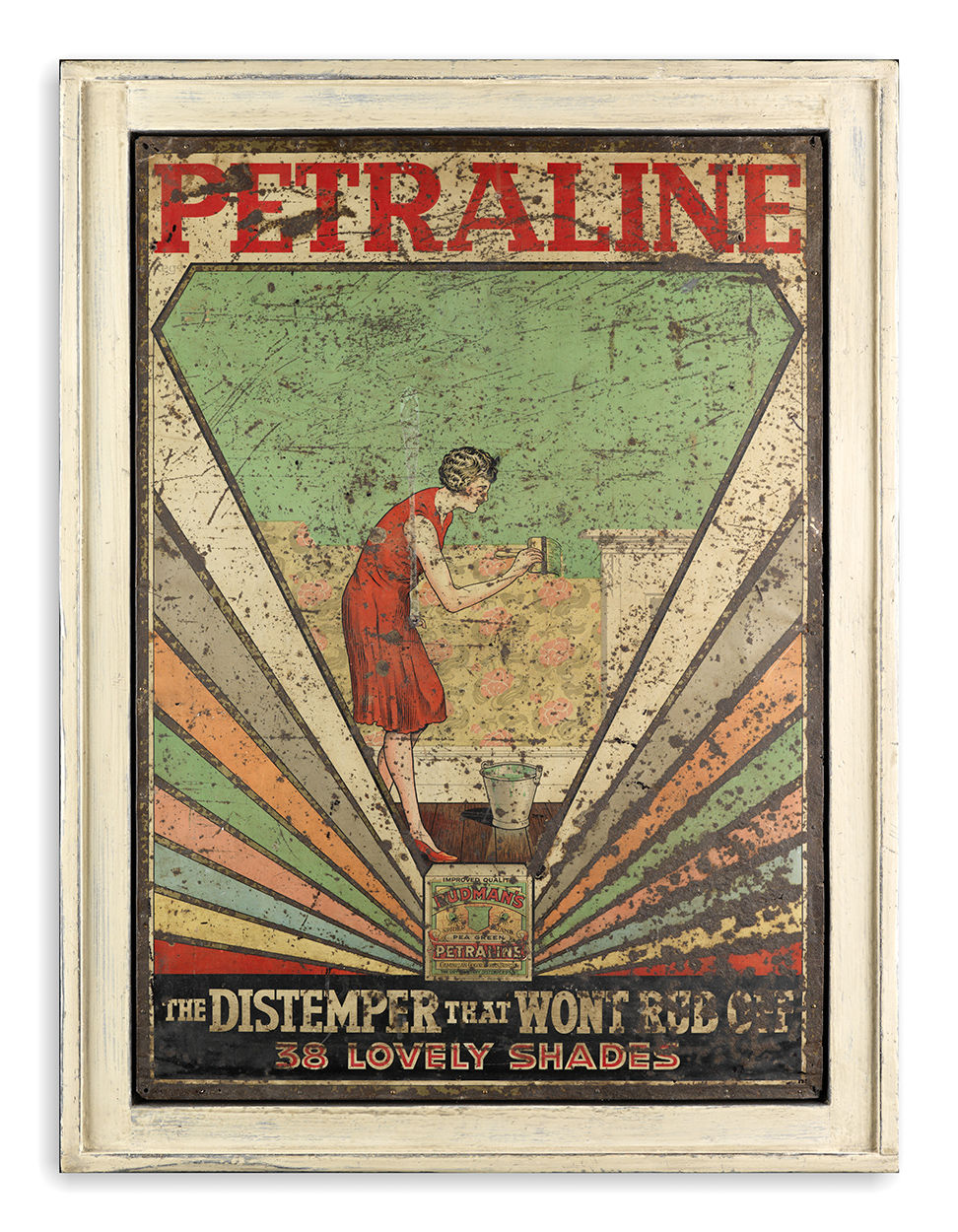 Graphic Original Advertising Trade Sign 