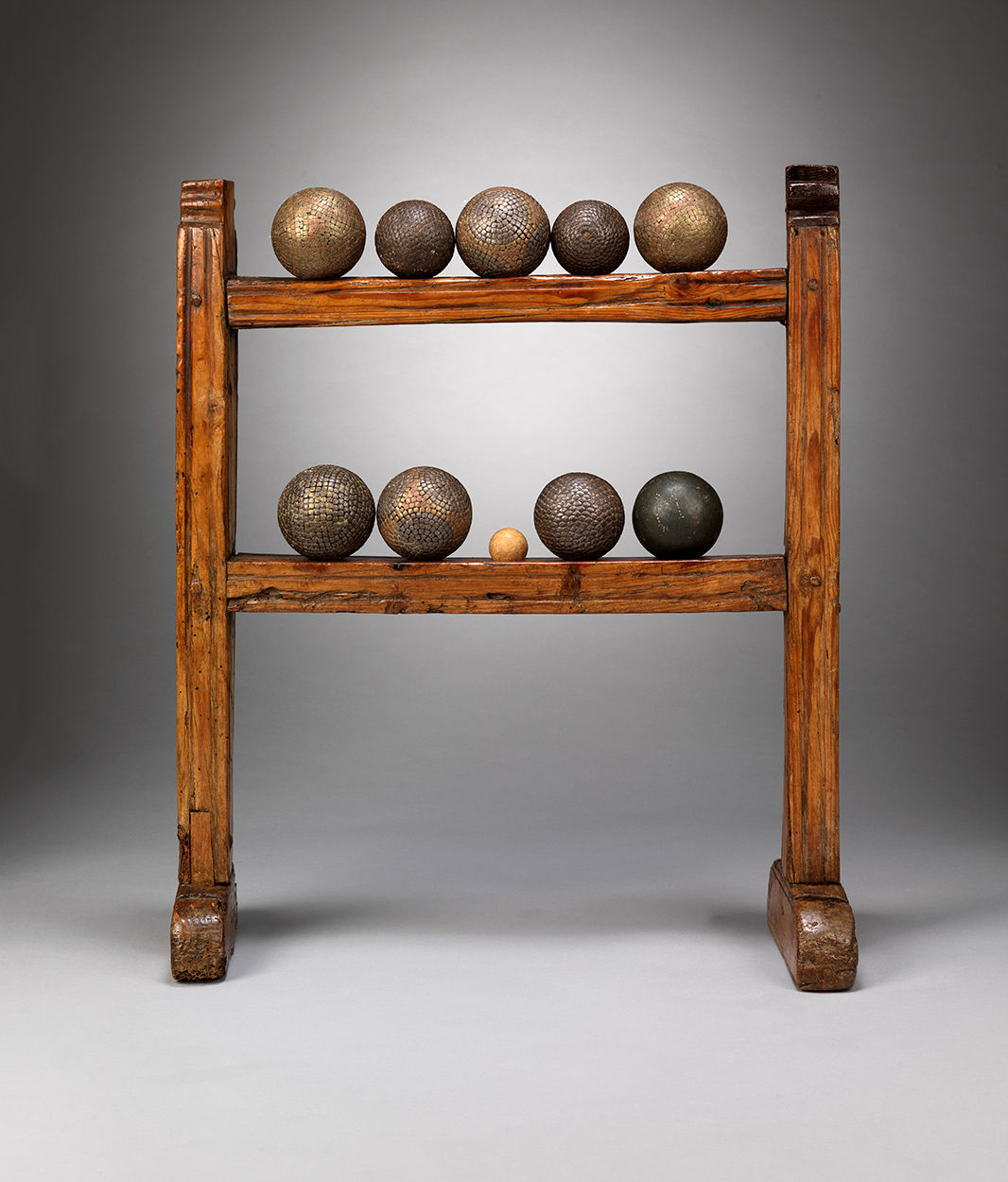 Rare Collection of Boules or "Petanque" Balls