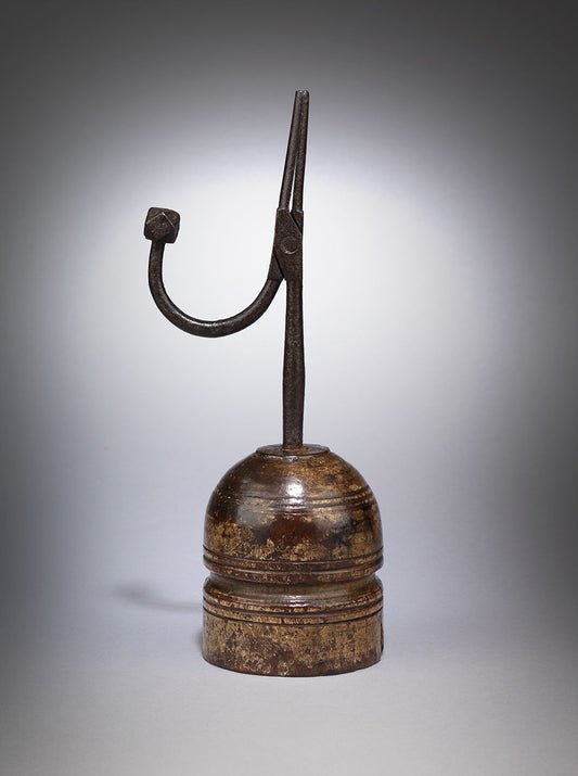 Traditional Vernacular Table Rushlight Device 