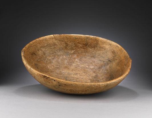 Unusually Large Scale Early Dug Out Bowl
