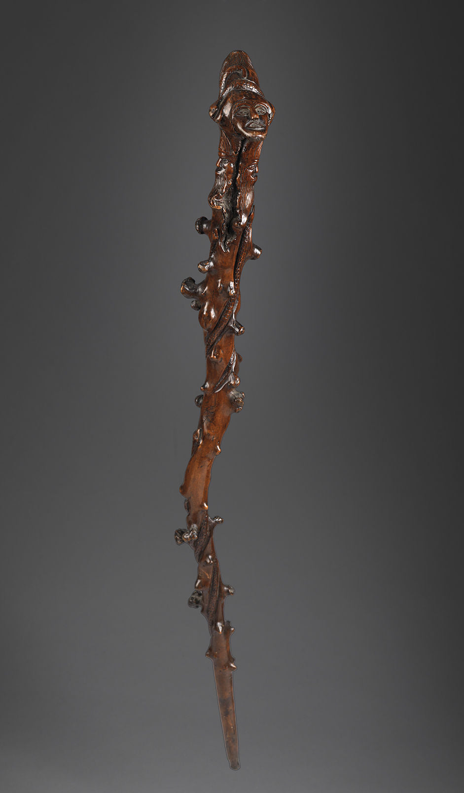 Fine Folk art Walking Stick