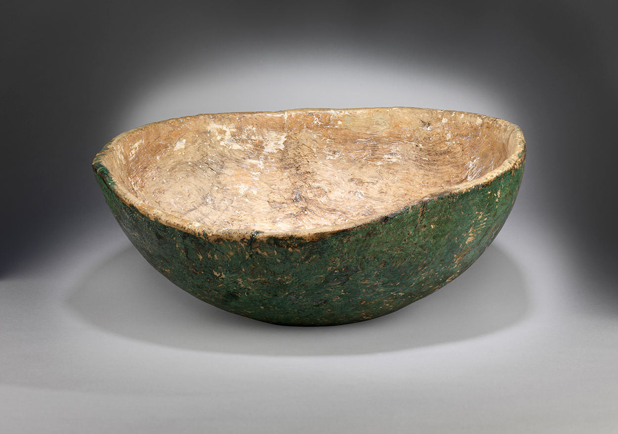 Exceptional Large Vernacular Rootwood Bowl