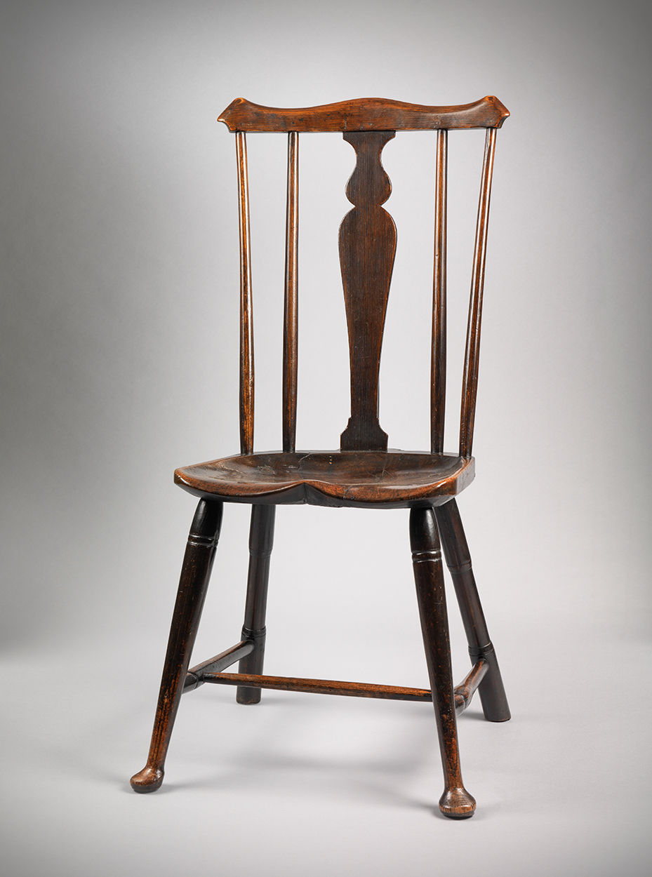 Fine and Unusual Comb Back Windsor Chair