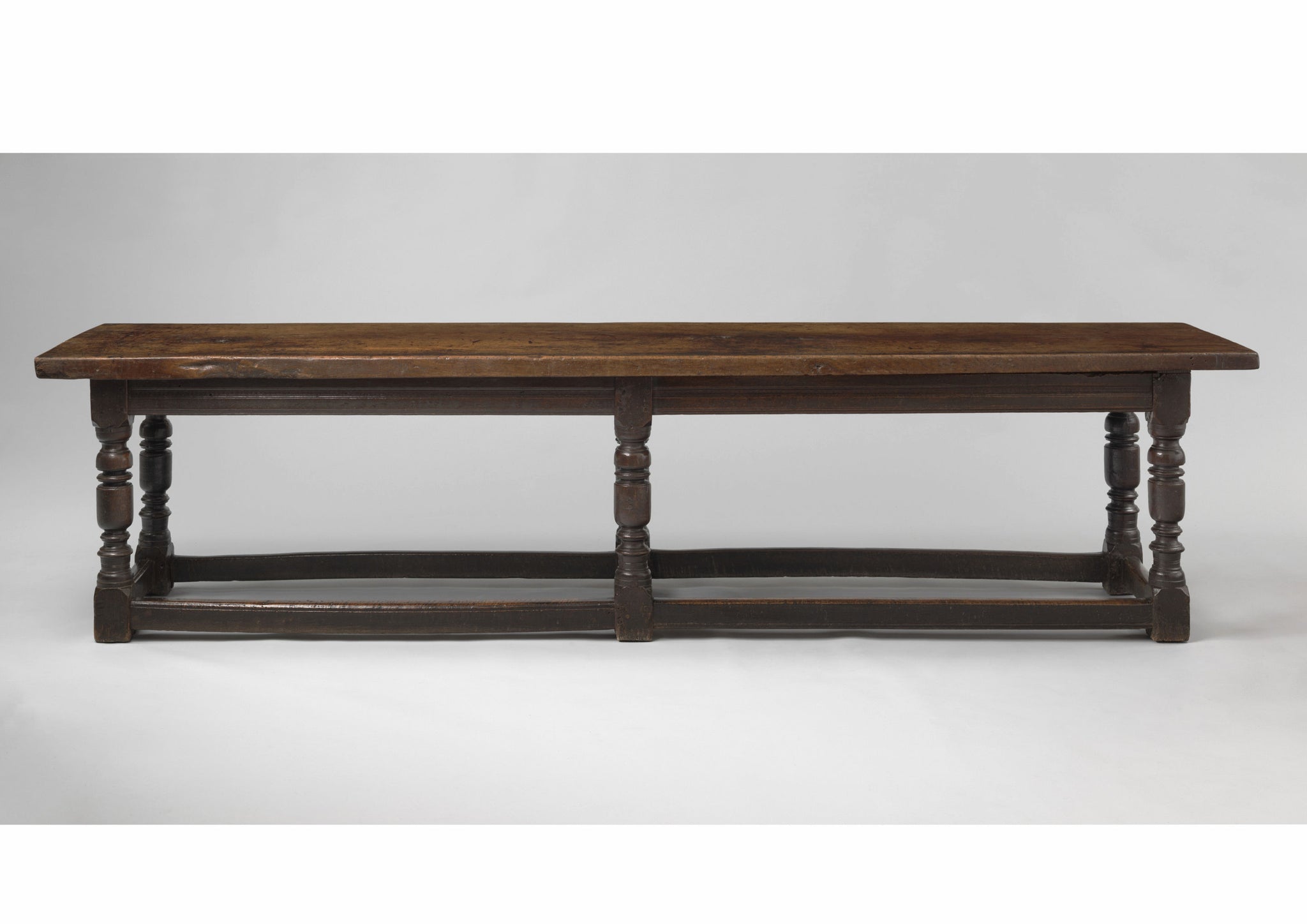 Magnificent and Important Early Single Plank Top Refectory Table