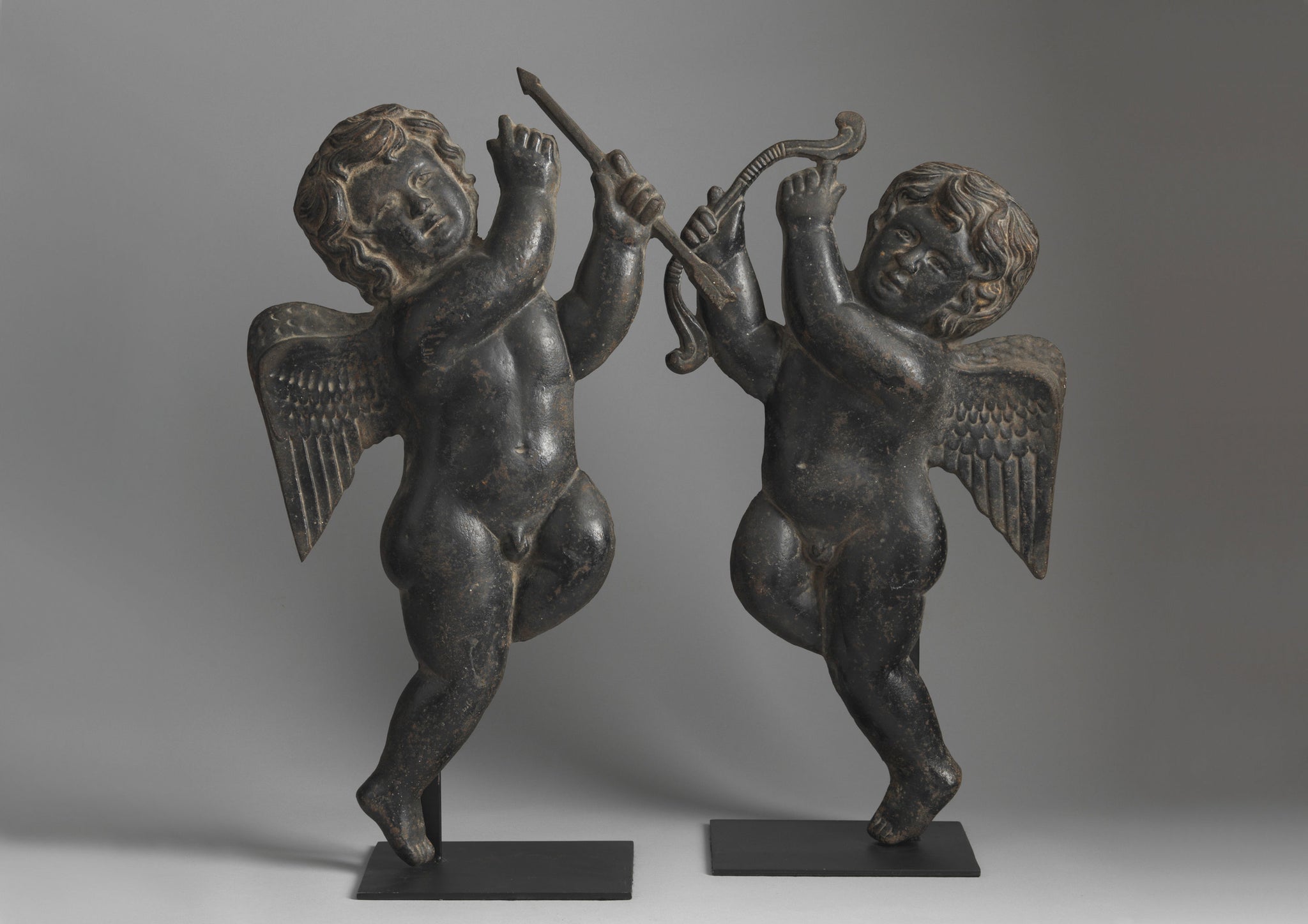An Engaging Pair or Cherubic Winged Angels