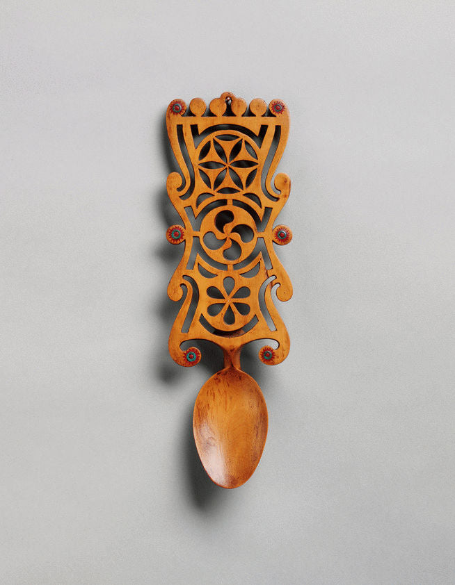 Traditional Carved Love Spoon