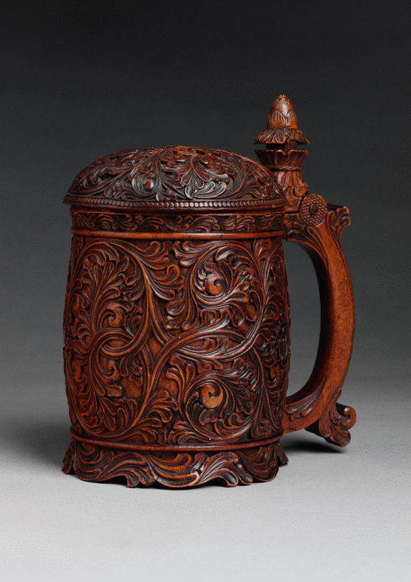 Acanthus Carved Tankard