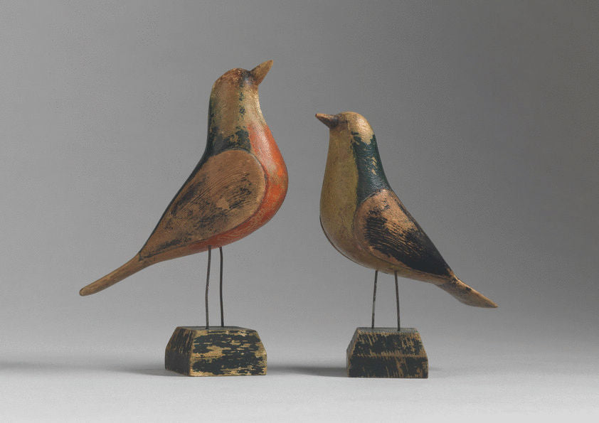 Pair of Traditional Love Birds