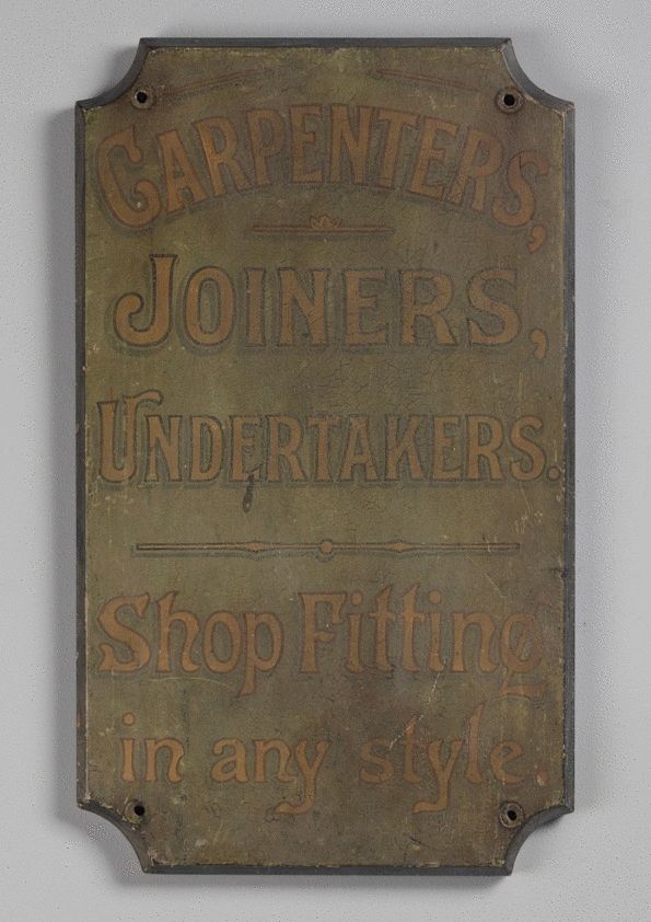 Carpenter's Trade Sign