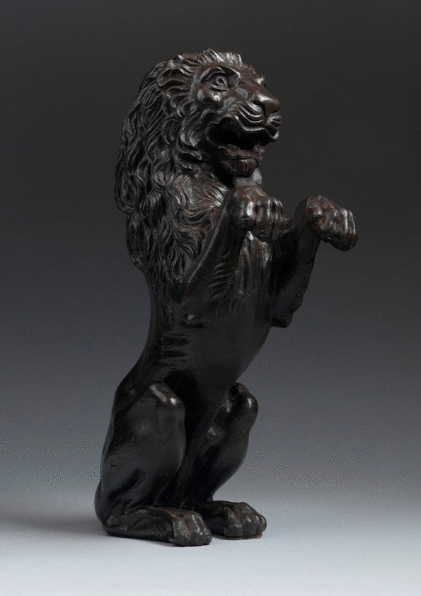 Rare Lion Rampant Figure